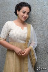 Nithya Menen At 100 Days of Love Movie Release Date Press Meet